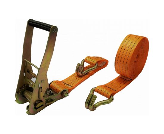 Стяжной ремень с крюками для крепления груза АБСОЛЮТ 2,0/4,0 т, L=3 м 7930121031634 