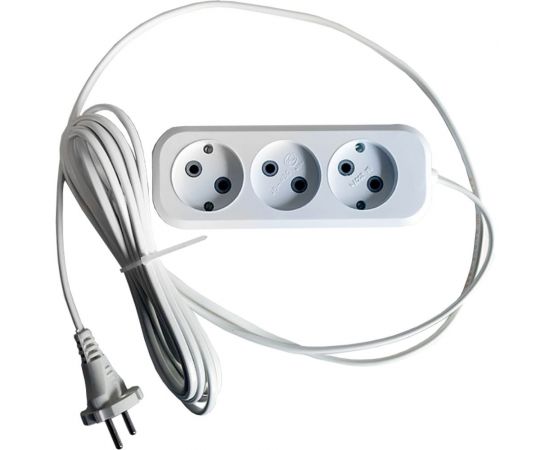 Сетевой удлинитель ПЕРЕСВЕТ+ Р/С-3 шнур ПВС, 2х1, 5м 4620003921537 