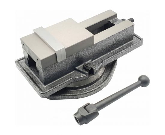 Тиски ТЕХНОРЕАЛ станочные поворотные, прецизионные 160 мм, QM16 МА320301212 