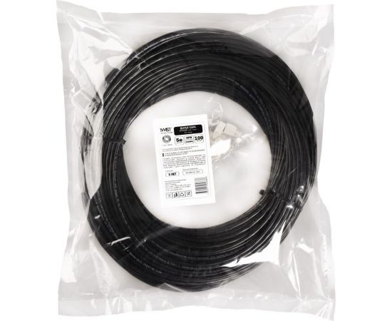 Кабель витая пара TWIST 100м, U/UTP, 4PR, cat. 5e, Cu, PE, 24 AWG, outdoor TWT-5EUTP-OUT/100 