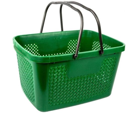 Покупательская корзина ООО Комус UNI_0220908 зеленый, 285x400x230 мм 1660336 