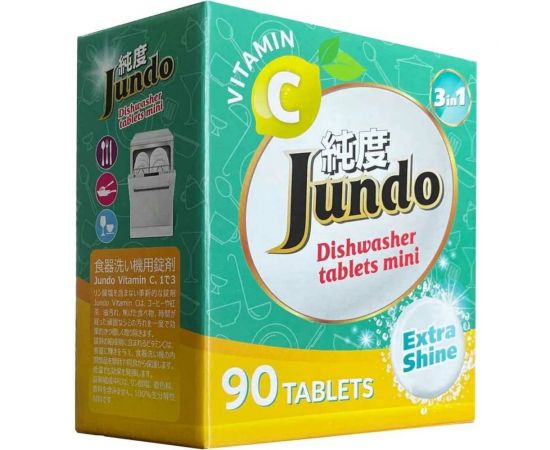 Таблетки для посудомоечных машин Jundo Vitamin C 90 шт 4903720021057 