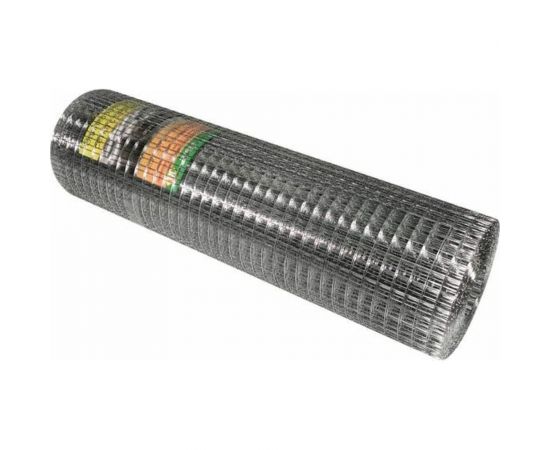 Сварная оцинкованная сетка КБР диаметр проволоки 1.2мм, ячейка 12.5x12.5мм, 1-15м KBR12121215ZNA 