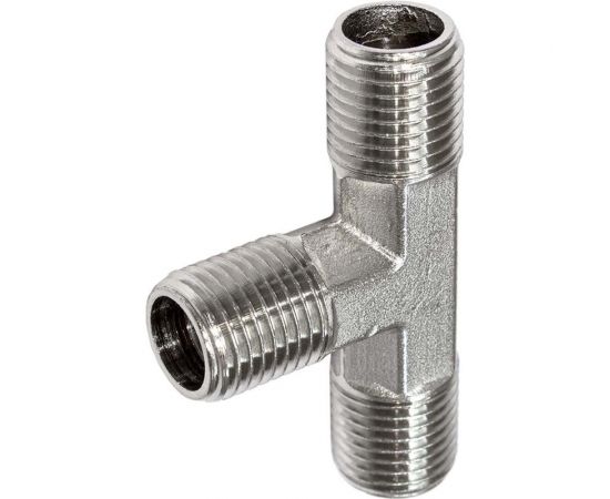 Фитинг тройник Т 1/4нар-1/4нар -1/4нар PI TOOLS 0670 