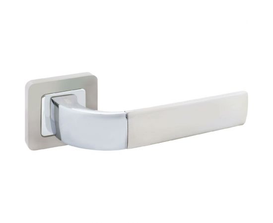 Комплект ручек Аллюр ДЕНИО SN/CP 2282 (матовый никель; хром) 11442 