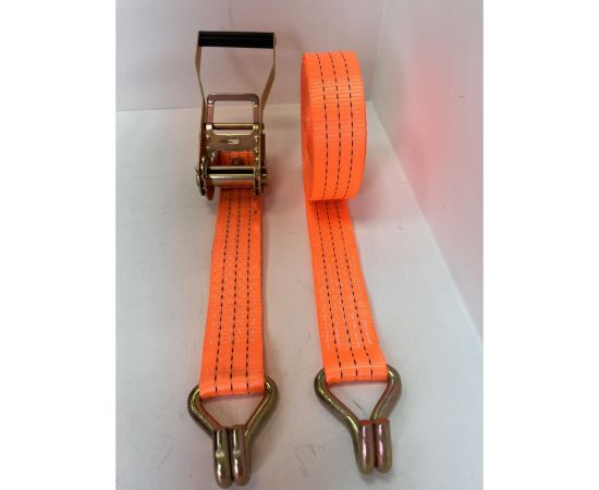 Стяжной ремень ООО Грузкомплект 2-составной, 50 мм, 5 т, 8 м СР5058 – изображение 2