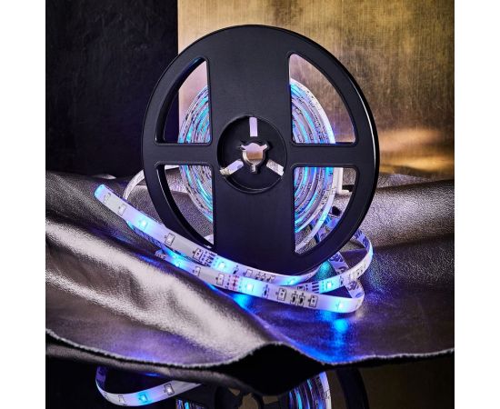 Комплект светодиодной ленты Lamper RGB 5 м IP65 с блоком питания и контроллером 142-402 – изображение 2