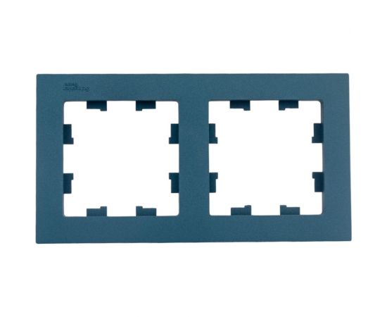 2-ая рамка Schneider Electric AtlasDesign Изумруд, универсальная SE ATN000802 – изображение 2