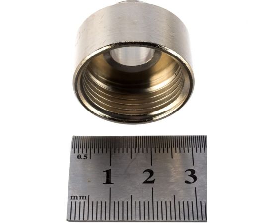 Никелированный переходник STOUT ВН 3/4X3/8 SFT-0008-003438 – изображение 2