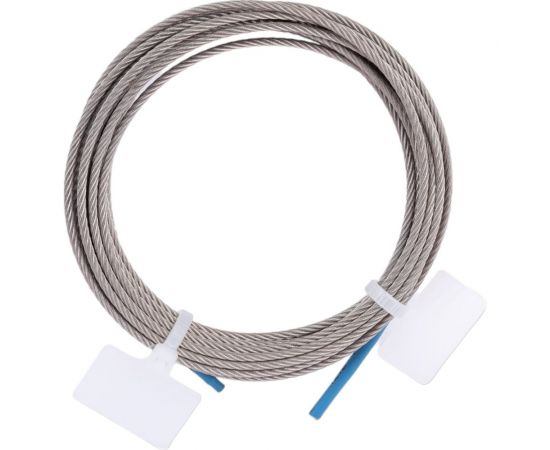 Нержавеющий трос KREPFIELD 1,5 мм, сталь А4, плетение 7x19, мягкий, 3 м 8382А4ТРОС1,5ММ-3 – изображение 3