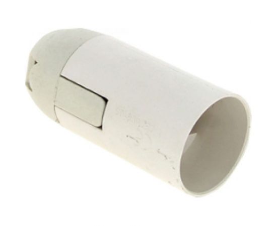 Подвесной патрон EKF PROxima Е14, пластиковый, термостойкий пластик, белый SQ LHP-E14-s – изображение 3