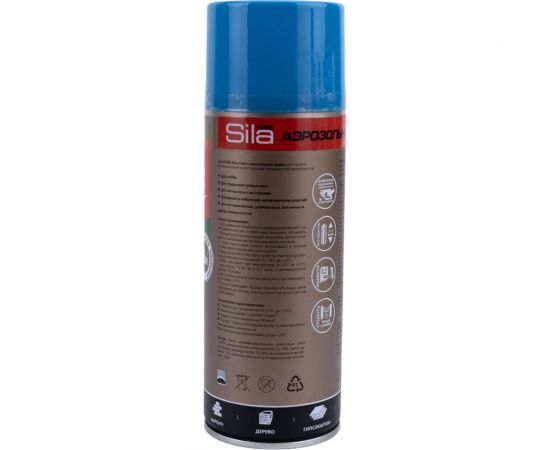 Универсальная аэрозольная эмаль Sila home max paint голубой ral 5012, 520 мл 00-00004729 SILP5012 – изображение 3