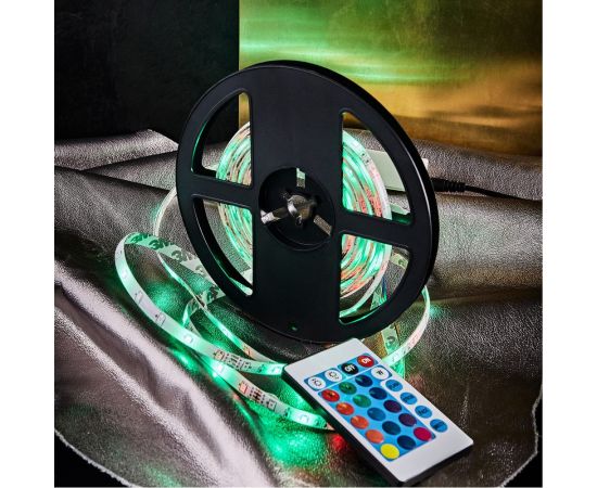 Комплект светодиодной ленты Lamper RGB 5 м IP65 с блоком питания и контроллером 142-402 – изображение 3