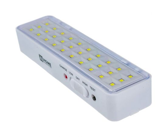 Светодиодный аварийный светильник IN HOME СБА 1096-30DC, 30LED, 600mAh, lithium battery, DC 4690612029474 – изображение 3