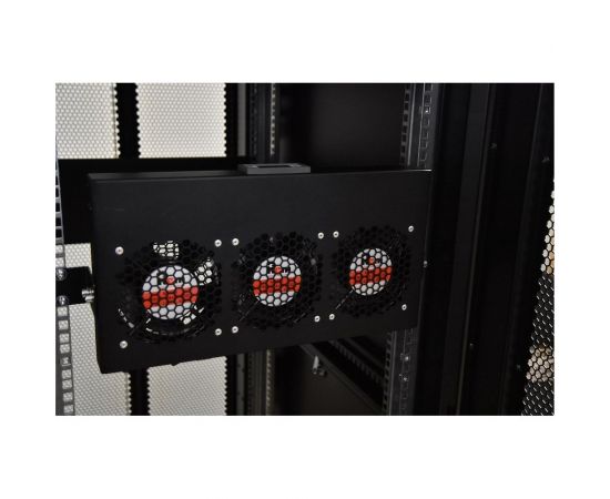 Вентиляторный модуль ЦМО Rem R-FAN, 230V, 1U, вентиляторов: 3, 129 дБ, чёрный R-FAN-3K-1U-9005 – изображение 4