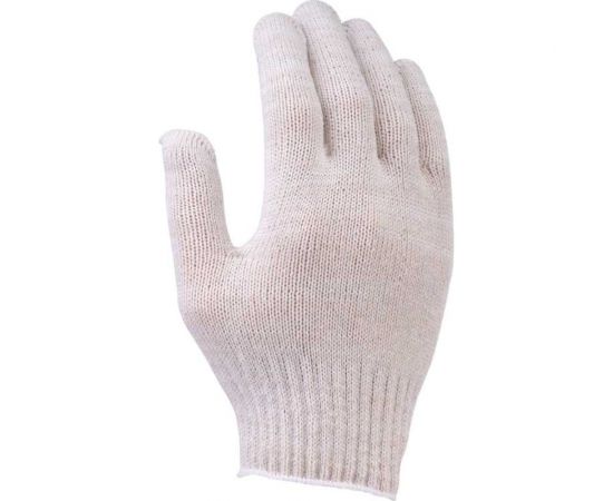 Перчатки FORT х/б с ПВХ белые, 10 класс, 5 нитей 501448214 – изображение 4