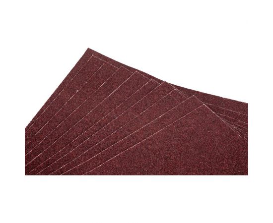 Бумага наждачная на тканевой основе 230х280 мм, Р60, 10 шт TOOLAS 00002912 – изображение 5