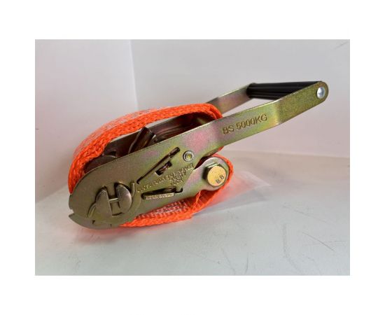 Стяжной ремень ООО Грузкомплект 2-составной, 50 мм, 5 т, 8 м СР5058 – изображение 6