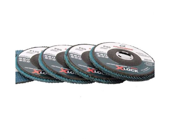 Круг лепестковый торцевой КЛТ Р40, 125 мм, плоский Альфадиск 5214 – изображение 7