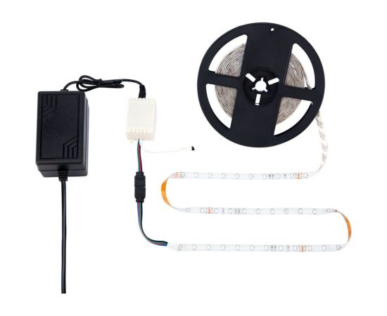 Комплект светодиодной ленты Lamper RGB 5 м IP65 с блоком питания и контроллером 142-402 – изображение 8