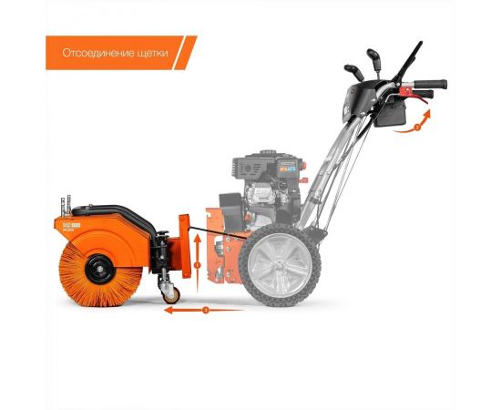 Подметальная машина с электрозапуском DAEWOO DASC 8080 – изображение 8