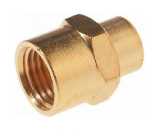 Соединитель резьбовой внутренняя резьба 1/4х1/8 ROCKFORCE RF-FF04/02 