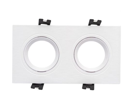 Встраиваемый декоративный светильник ЭРА KL922 WH MR16/GU5.3 белый, пластиковый Б0054375 