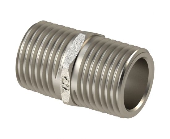 Ниппель RTP 1/2 нар/нар удлиненный 37 мм никель 39803 