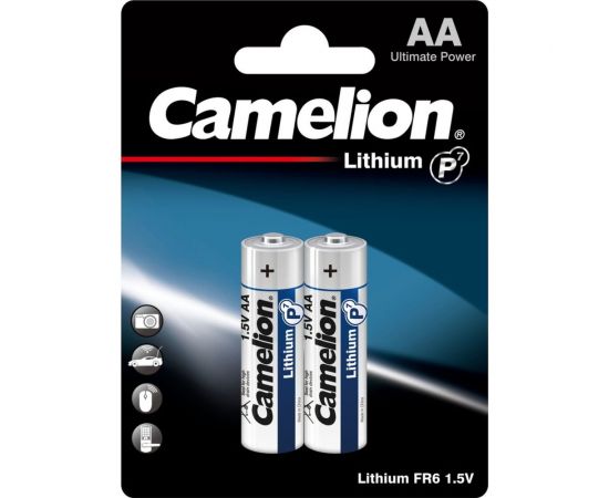 Батарейка Camelion Lithium bl2 fr6 (fr6-bp2, 1.5В) 15241 