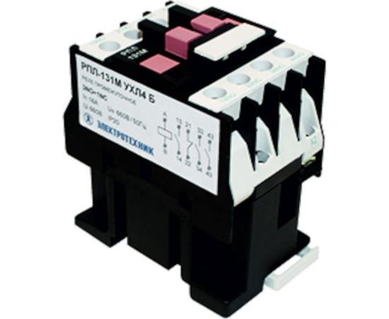 Промежуточное реле Электротехник Рпл-140м ухл4 б, 110в/50гц, 4з, 16а, ip20, ET547261 