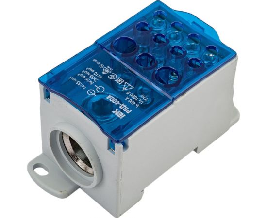 Распределительный блок на DIN-рейку IEK РБД-400А RBD-400 