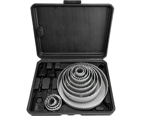 Набор коронок по дереву 19-127 мм, 15 предметов Gigant G-29554 – изображение 2