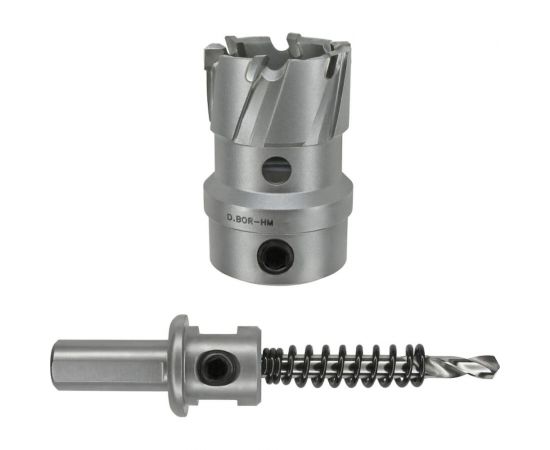 Коронка по металлу HM (46х28 мм; хвостовик 13 мм; комплект) D.BOR HS-HM-28-046-T – изображение 2