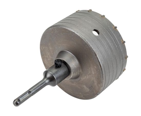 Коронка в сборе по бетону SDS-plus 120 мм S.E.B. 401KH-120 – изображение 2