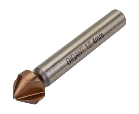 Зенкер конусный 10.4x50 мм, М5 Gigant GZ-105005 – изображение 2