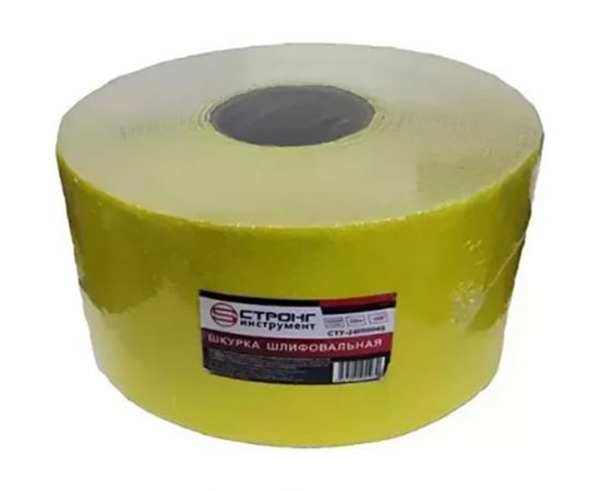 Шкурка шлифовальная № 120, 115 мм, 50 м Strong СТУ-24800120 – изображение 2