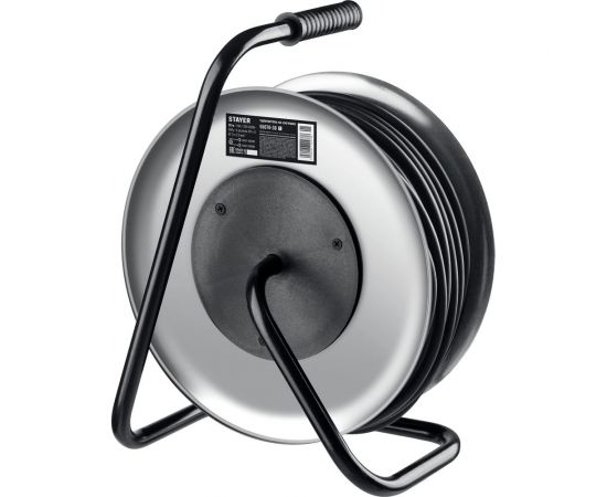 Силовой удлинитель на стальной катушке STAYER Pro 325 КГ 3x2.5 30м 55076-30_z01 – изображение 2