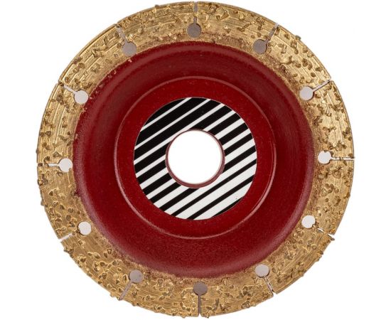 Диск победитовый обдирочный 125x22.2 мм, лепестковый, №2 зерно 3 мм Диск Альфа 770-120 – изображение 2