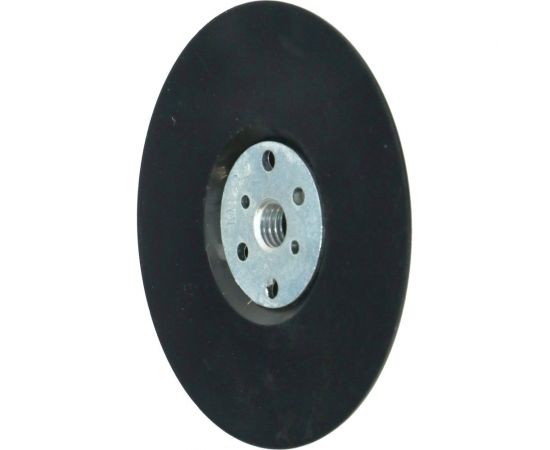 Тарелка опорная пластиковая под круг фибровый 125 мм FASTER TOOLS 3583 – изображение 2