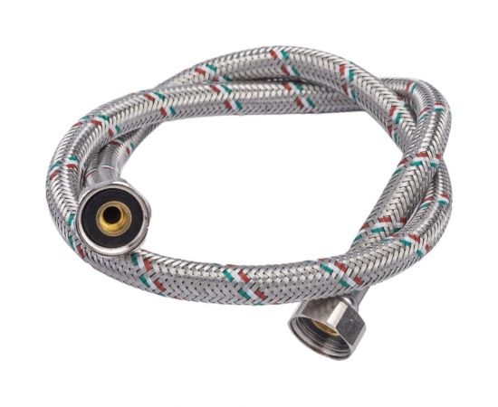 Подводка гибкая ВВ (1/2""; 80 см; DN 8; оплётка из нерж. стали) Uni-Fitt 500S2008 – изображение 3