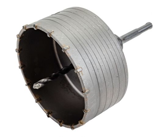 Коронка в сборе по бетону SDS-plus 120 мм S.E.B. 401KH-120 – изображение 3