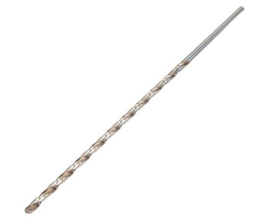 Сверло длинное с вышлифованным профилем по металлу 3.5x115x165 мм, ц/х, Р6АМ5 TLX 67546 – изображение 3