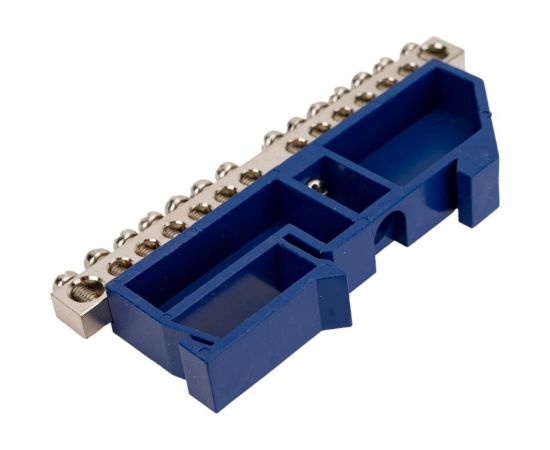 Шина IEK n "ноль" на din-изоляторе с никелевым покрытием шни-6x9-14-д-с YNN10-14-D-K07-N – изображение 3