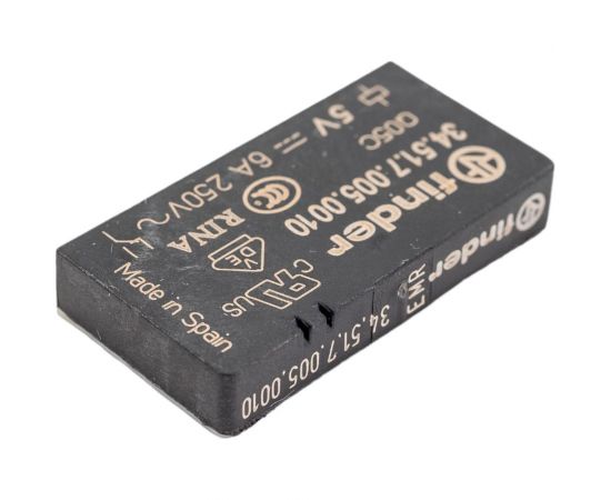 Ультратонкое реле Finder 1 CO конт. 6а, 5в чувст. пост. тока 345170050010 – изображение 3