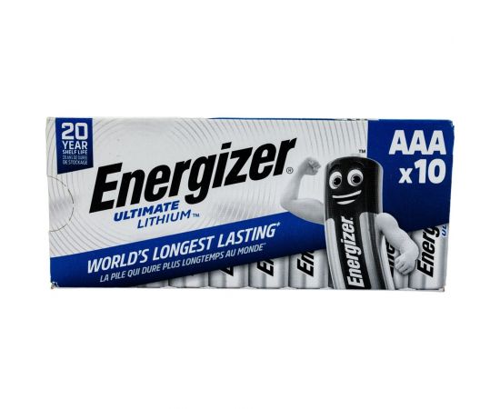 Батарейки Energizer Ultimate Lithium R03/AAA (L92) 10BL блистер 10 шт. 7638900343533 – изображение 3