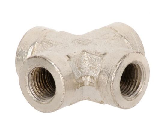 Соединение крестовое с внутренней резьбой 1/4" INTERTOOL PT-1864 – изображение 3