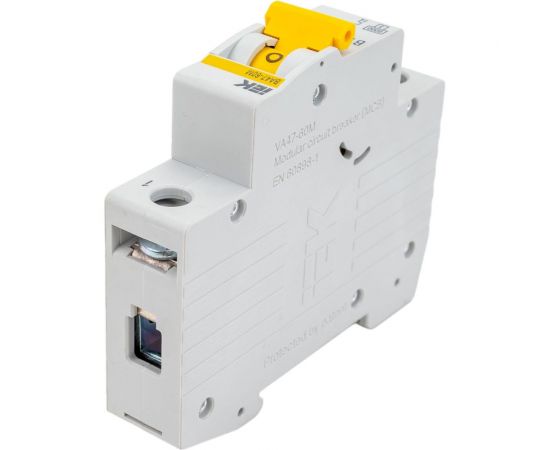 Автоматический выключатель IEK ВА47-60M 1Р 1А 6кА B MVA31-1-001-B – изображение 3