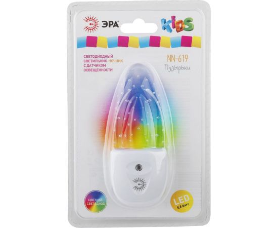 Ночник ЭРА NN619LSW белый Б0019103 – изображение 3