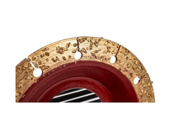 Диск победитовый обдирочный 125x22.2 мм, лепестковый, №2 зерно 3 мм Диск Альфа 770-120 – изображение 3