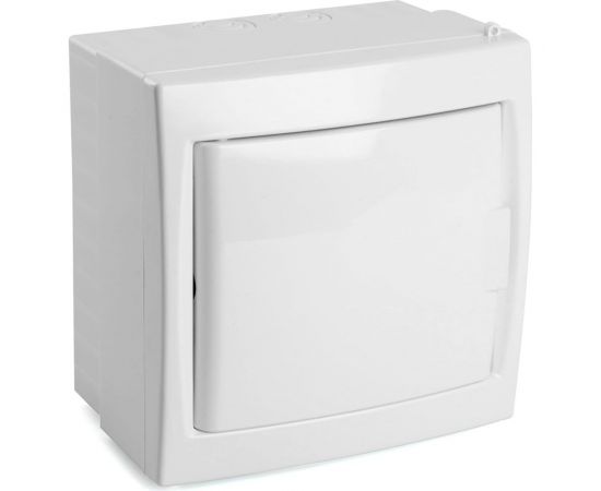 Настенный бокс STEKKER EBX50-3/04-20 4 модуля, белый, пластик, серия Standart 49641 – изображение 3